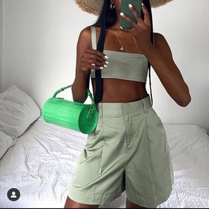 Danielle Bernstein Poplin Long Short size 6